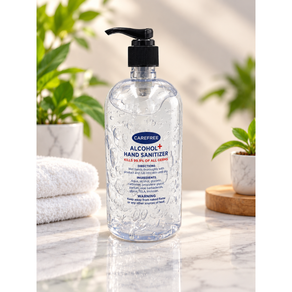 Alcohol Hand Sanitiser (70%) Kills 99% Of All Bacteria 500Ml